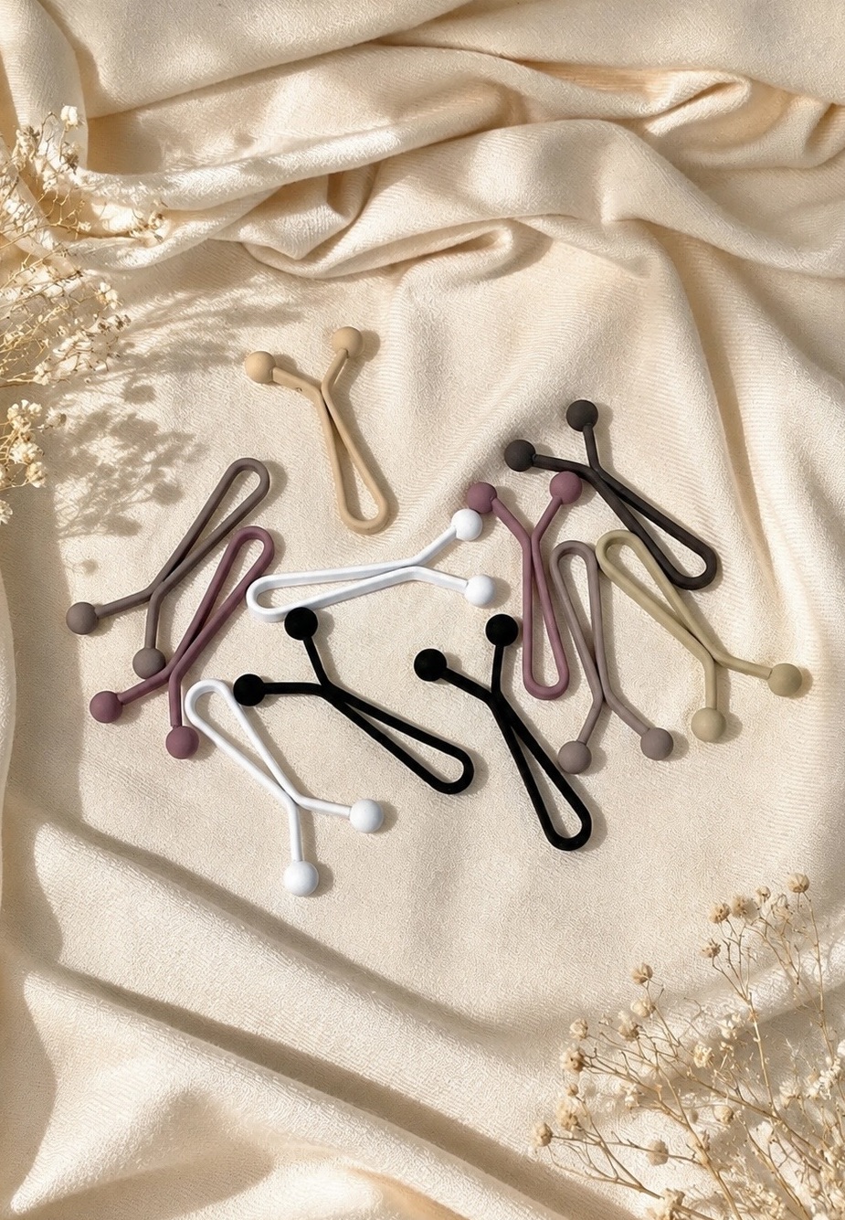 Set de Clips Hijab Anti-Trous