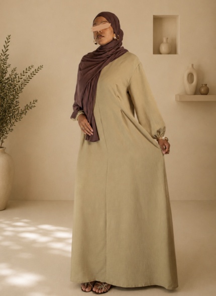Abaya Beige sable