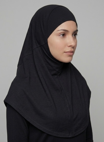 Hijab 2 pièces coton